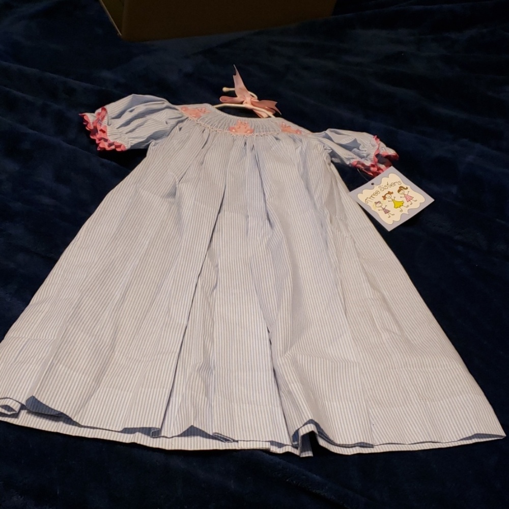 Three Sisters Smock Dress